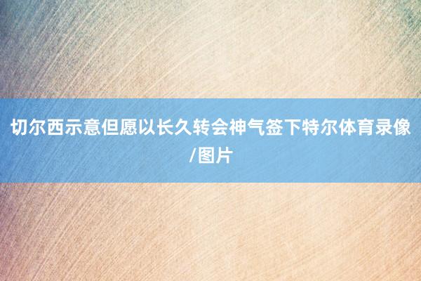 切尔西示意但愿以长久转会神气签下特尔体育录像/图片